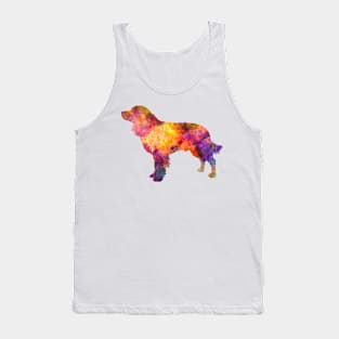 American Water Spaniel  in watercolor Tank Top